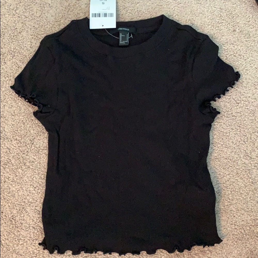 Lettuce hem shirt